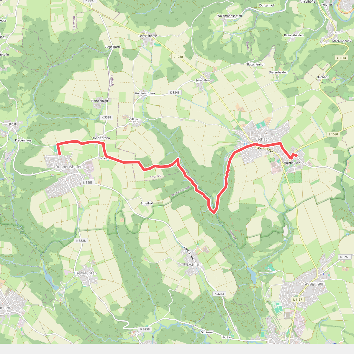 Ruppertshofen - Streckenwanderung 6