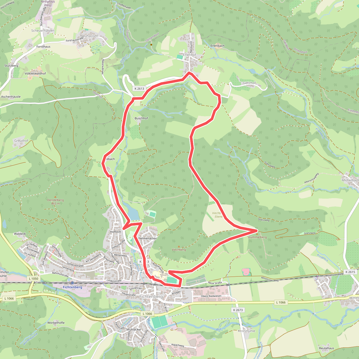 Fichtenberg Rundwanderweg 2