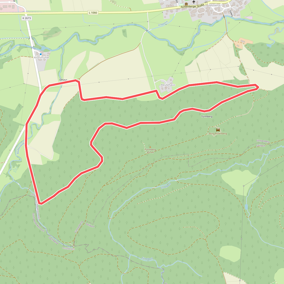 Fichtenberg Rundwanderweg 3
