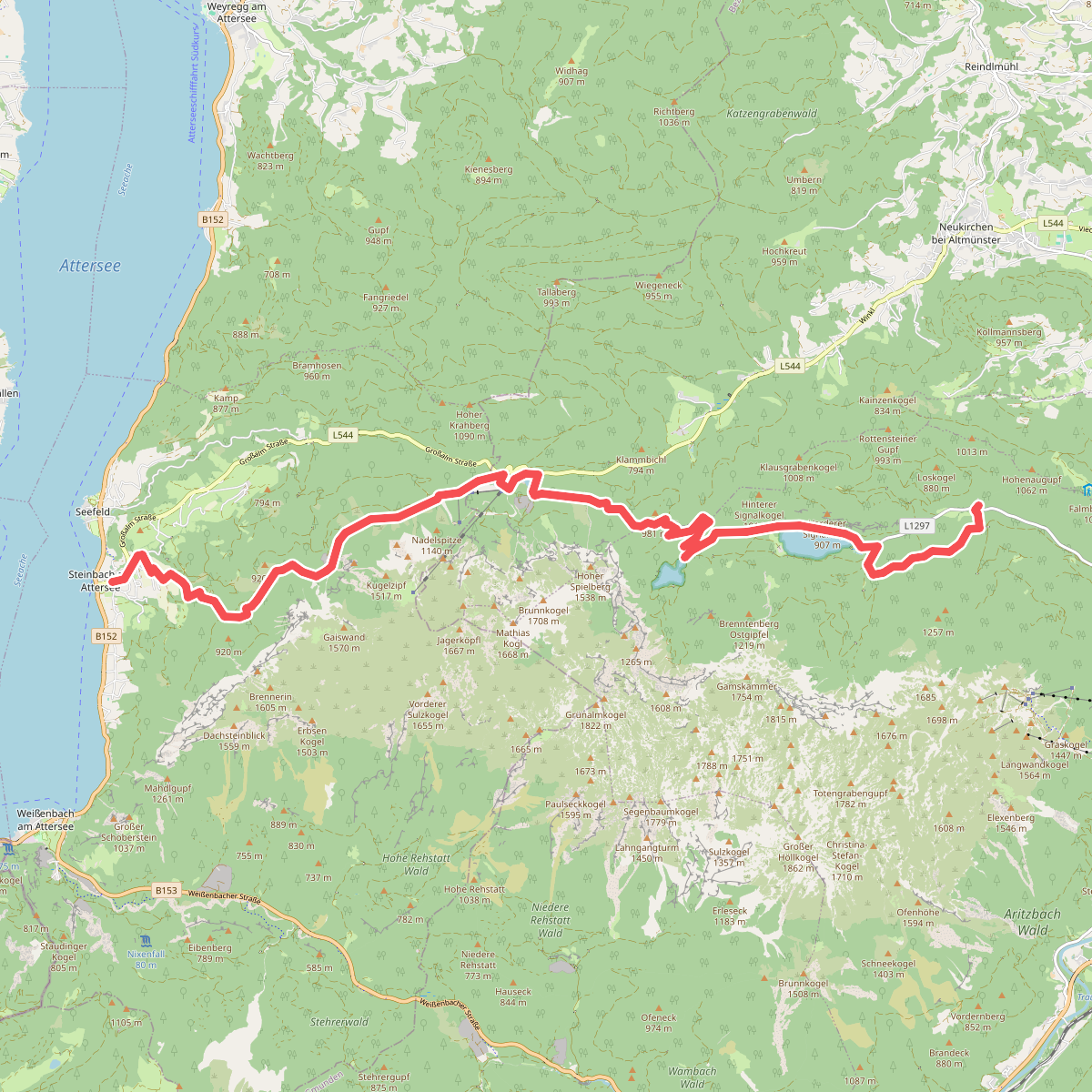 Herberg 'In der Kreh' - Steinbach am Attersee · BergeSeen Trail etappe 2