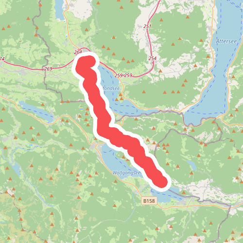 St. Wolfgang - Mondsee · BergeSeen Trail etappe 4