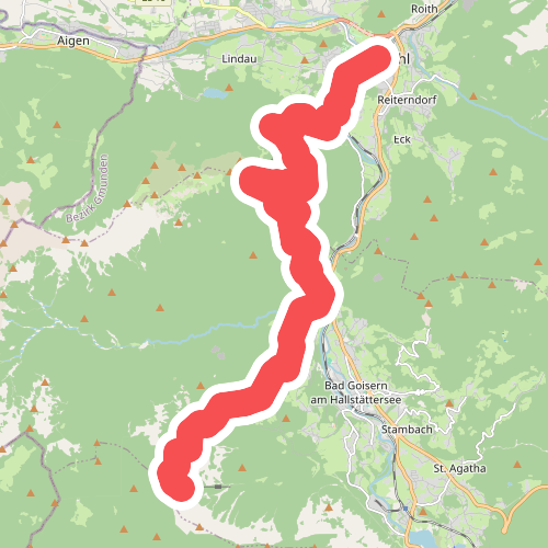 Bad Ischl - de Goiserer Hütte · BergeSeen Trail etappe 10