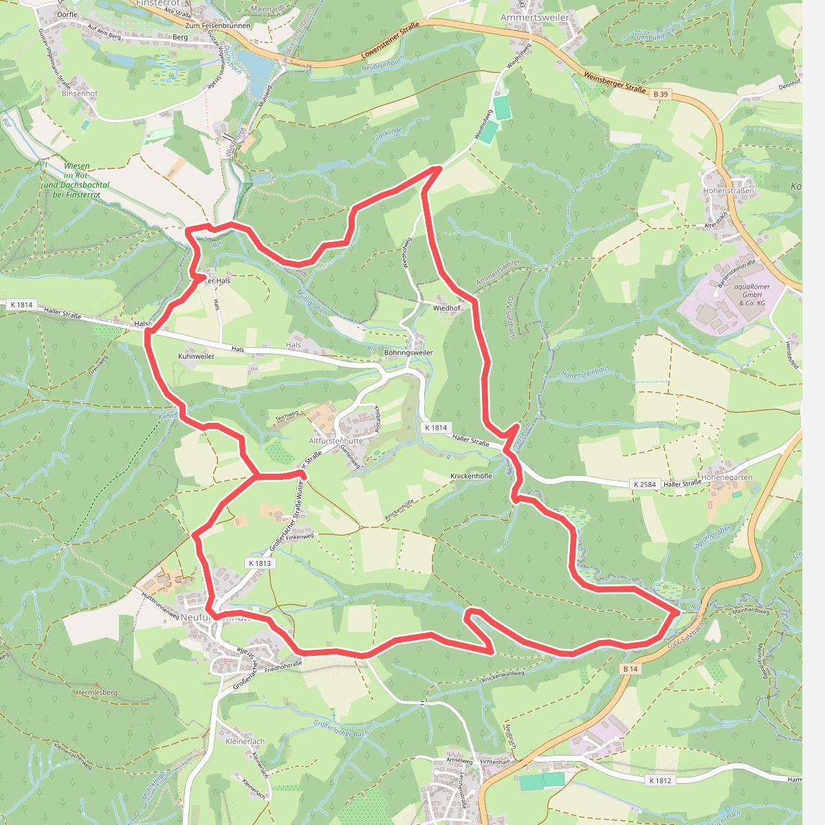 Großerlach - Rundwanderweg 1