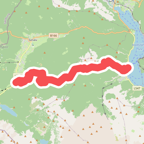 Gosau-Hintertal - Hallstatt · BergeSeen Trail etappe 12