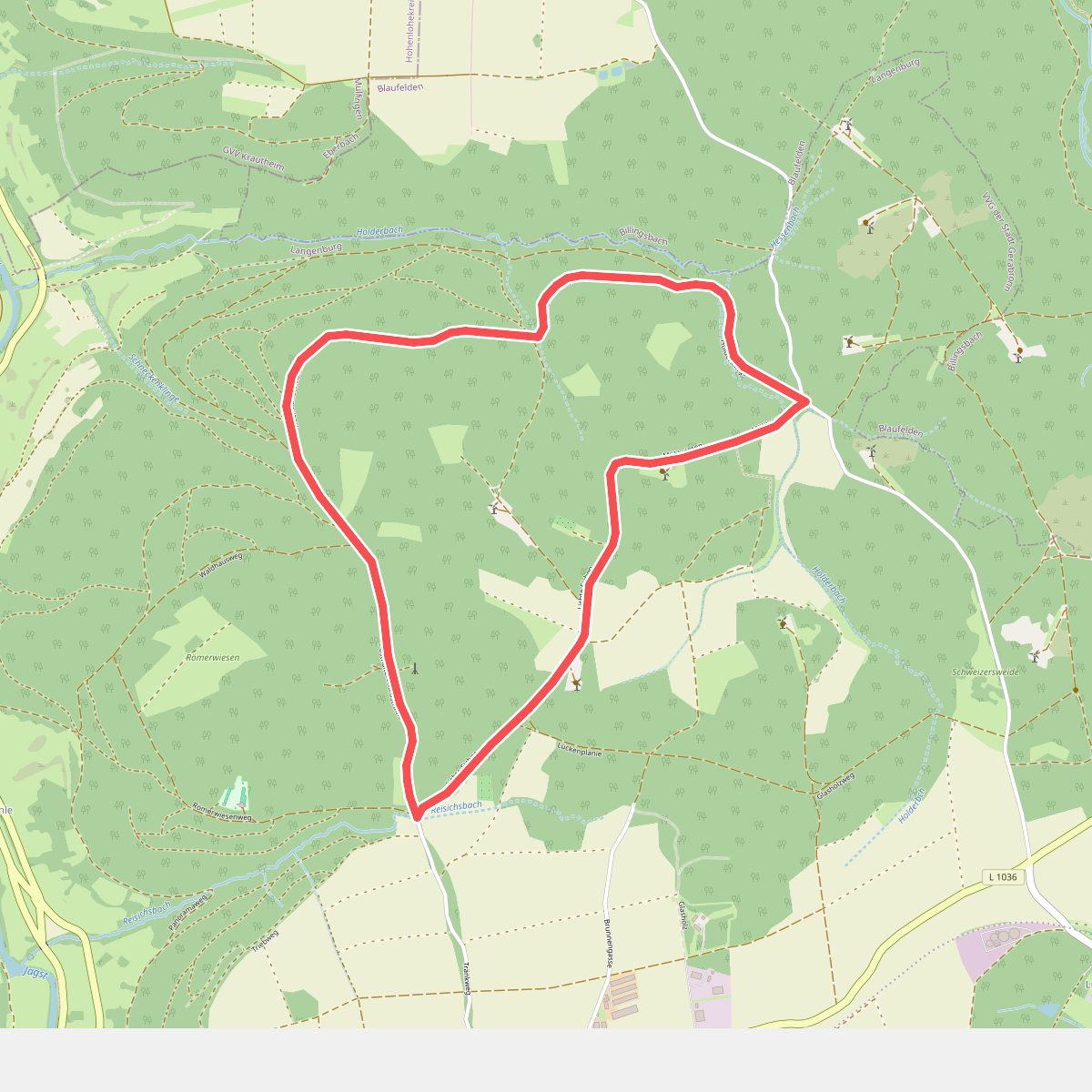 P Tränkbuck Rundwanderweg 2