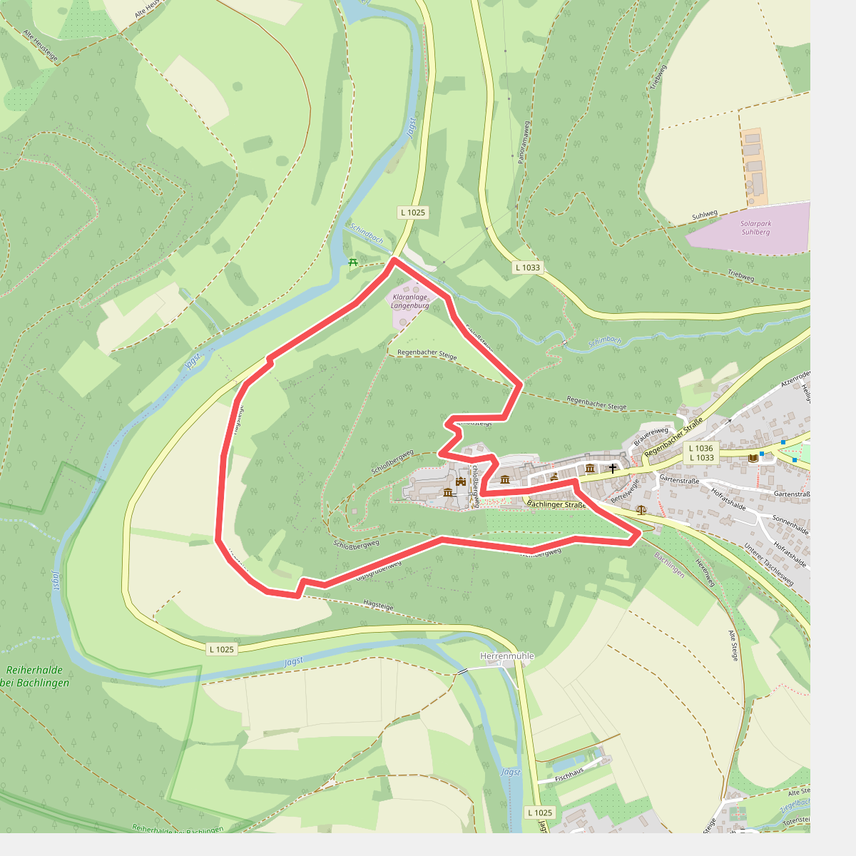 Rundwanderweg Langenburg 5: Jagsttalweg