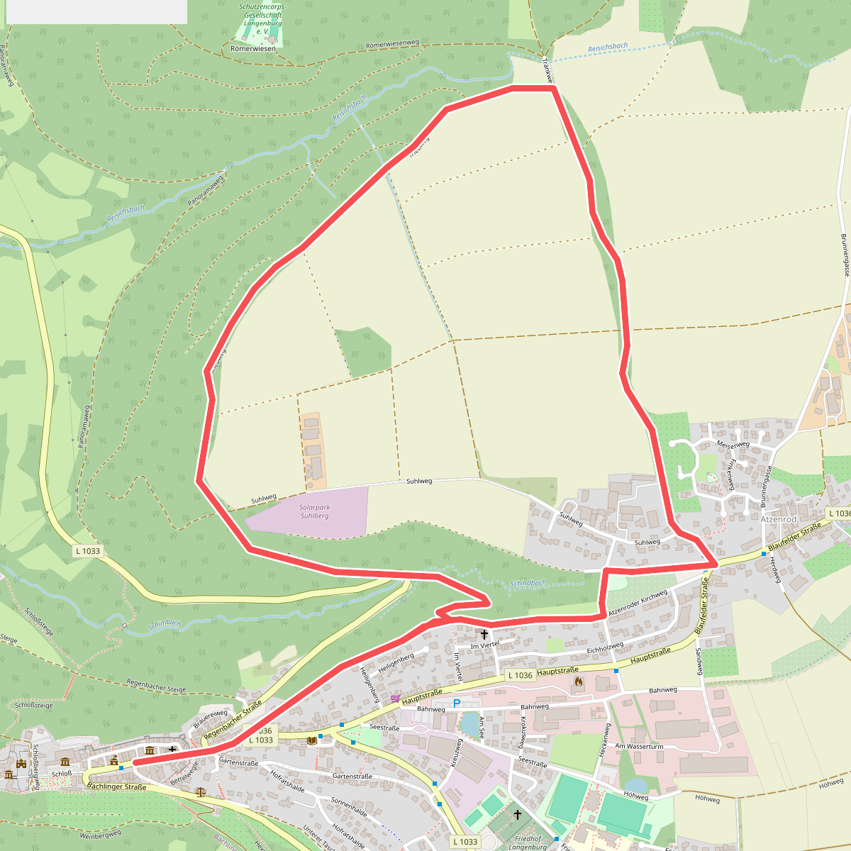 Rundwanderweg Langenburg 9: Triebweg