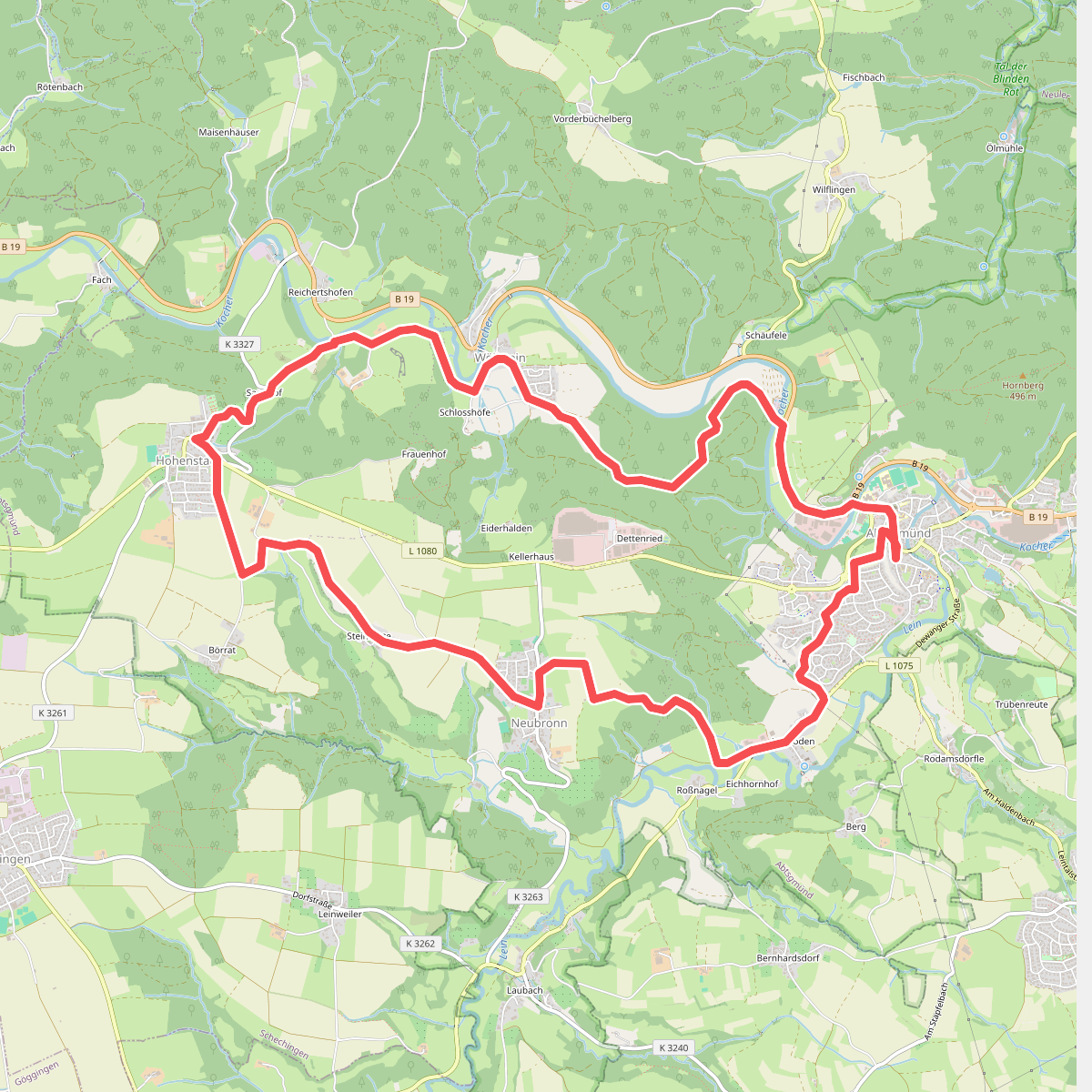 Schloss- und Kirchenwanderweg