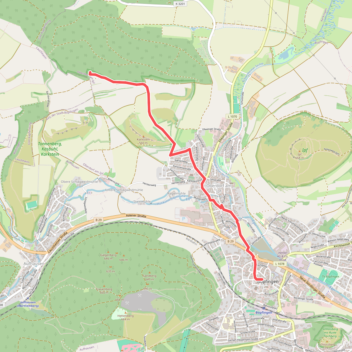 rote Raute Bopfingen - Oberdorf -