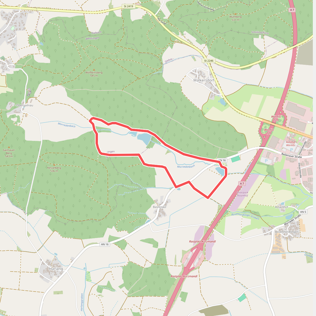 Froschweg Wörnitz (Morriedenbach-Runde)