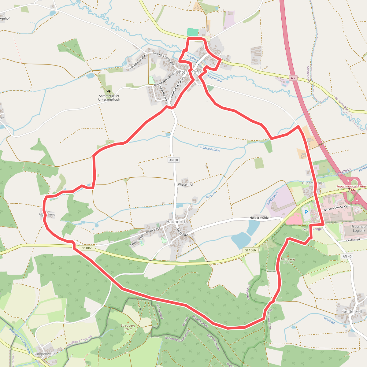 Milanweg Schnelldorf
