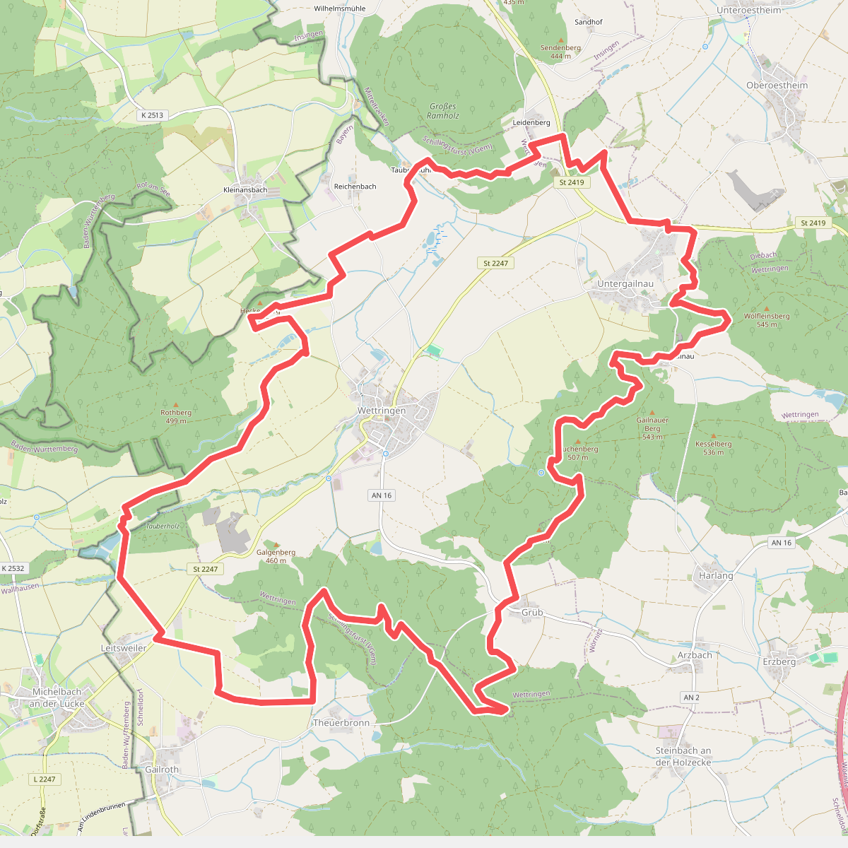 Rundweg Wettringen (Hase)