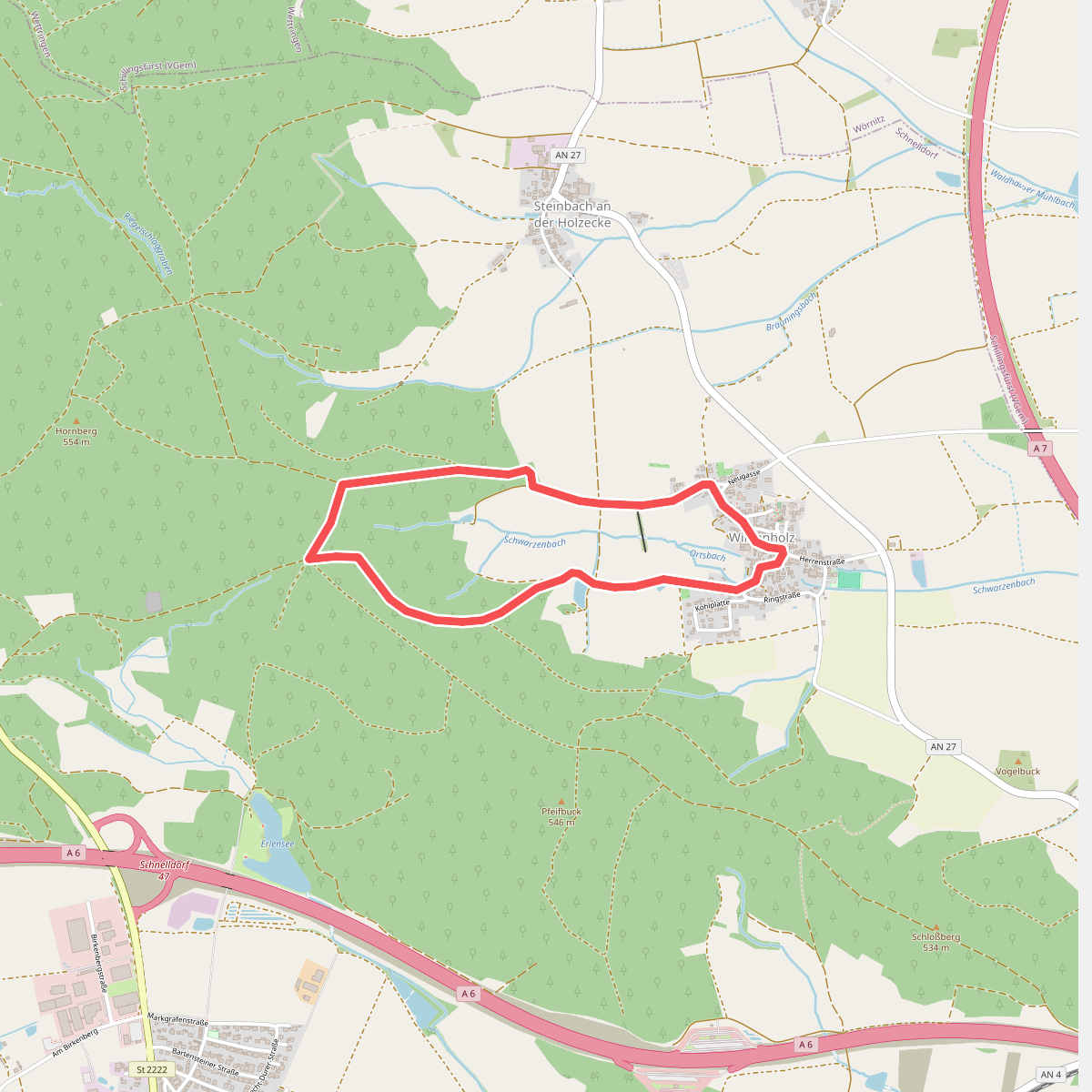 Salamanderweg Schnelldorf