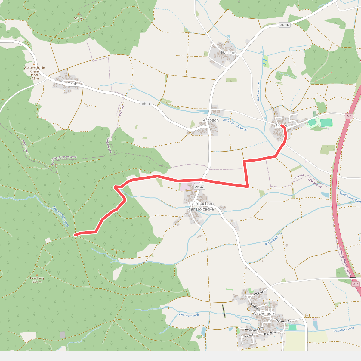 Verbindungsweg Schnelldorf-Wörnitz