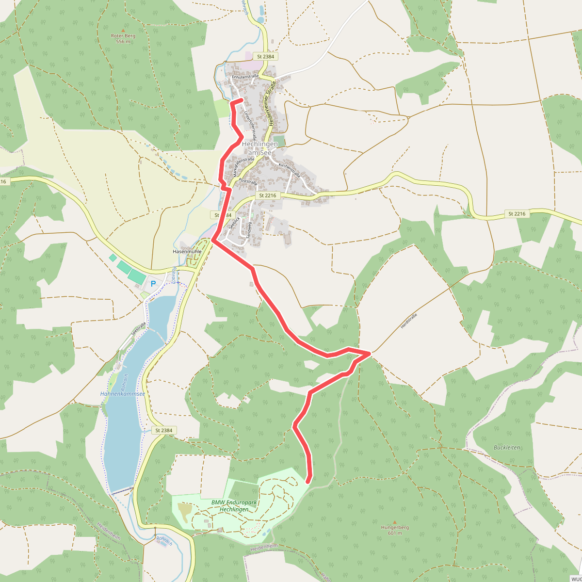 Hechlingen Wanderweg 18
