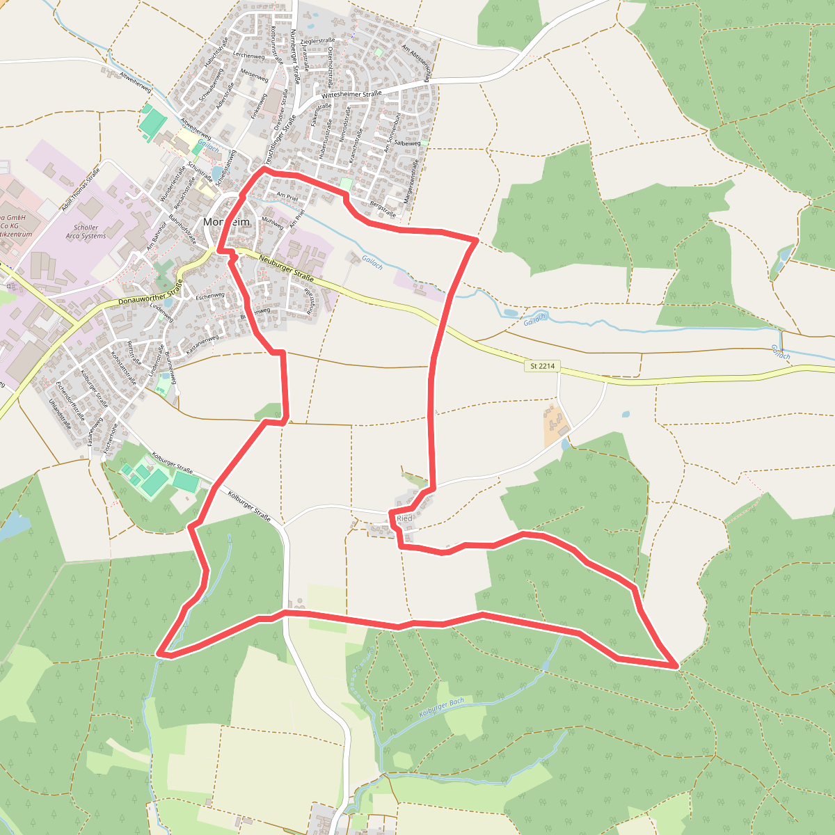 Rundwanderweg Monheim 6