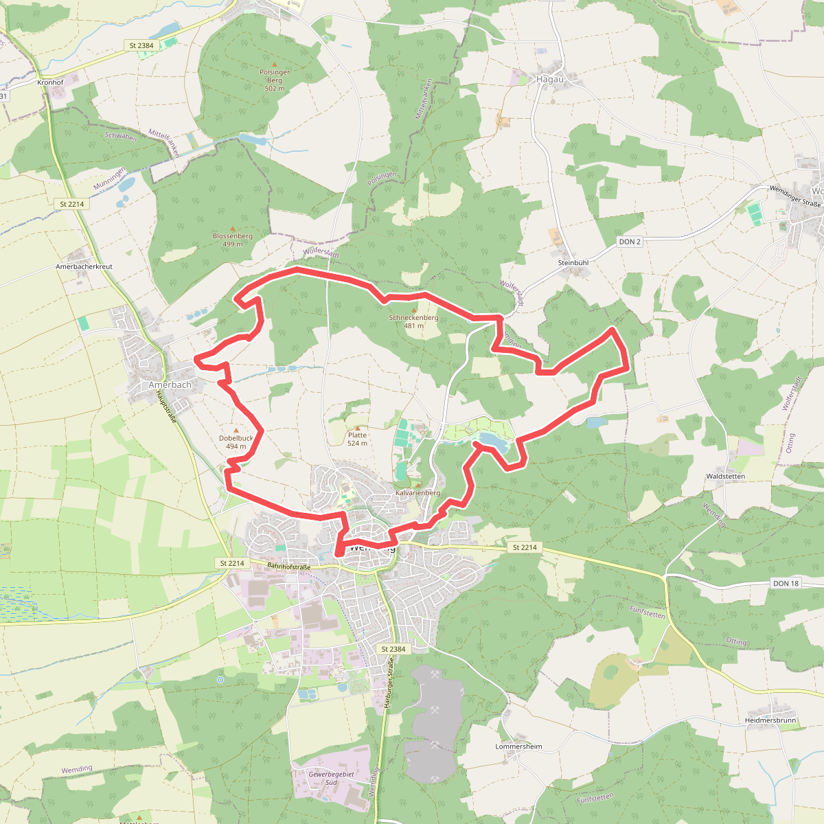 Sagenweg Wemding