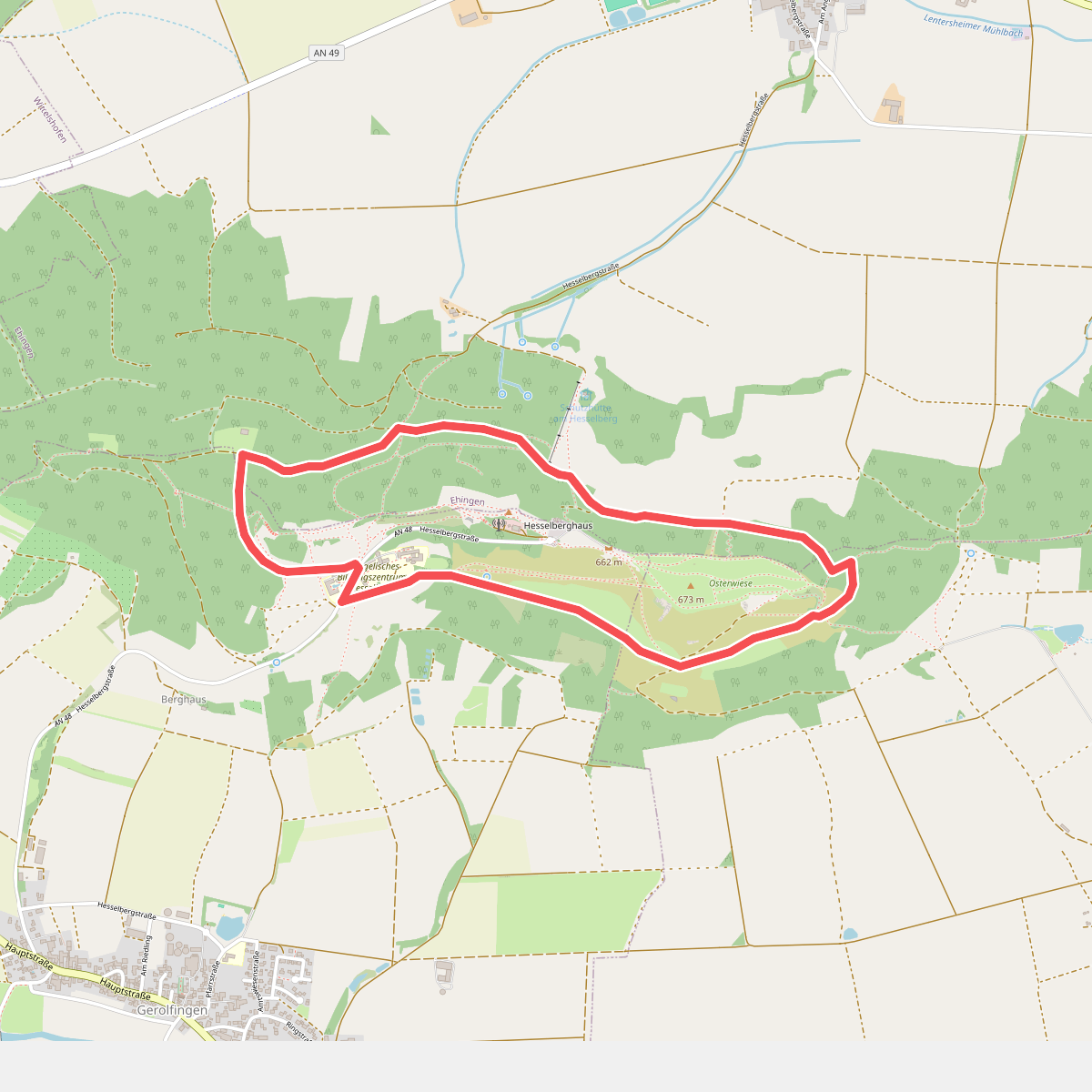 Hesselberg Rundwanderweg 1
