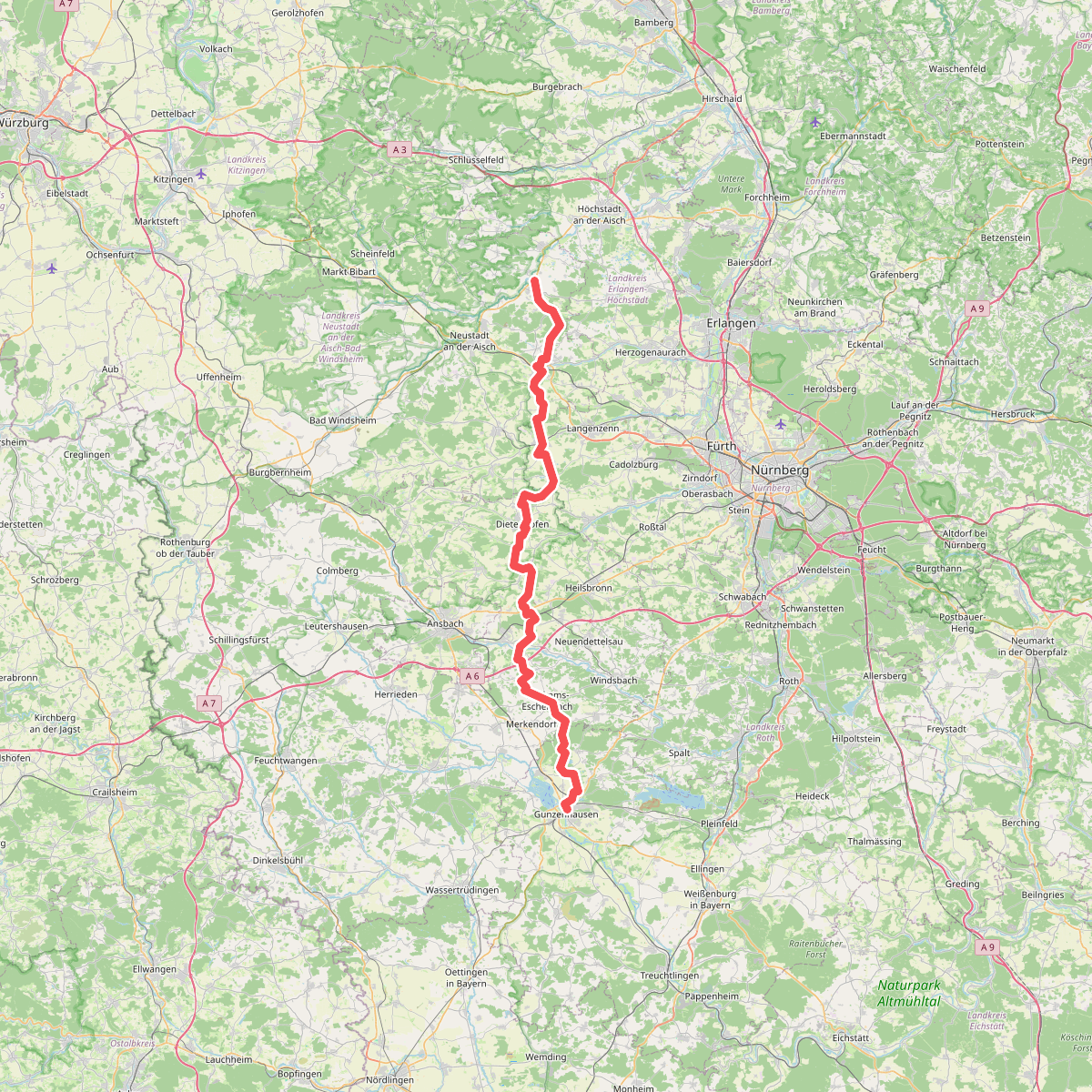 Rangau-Querweg