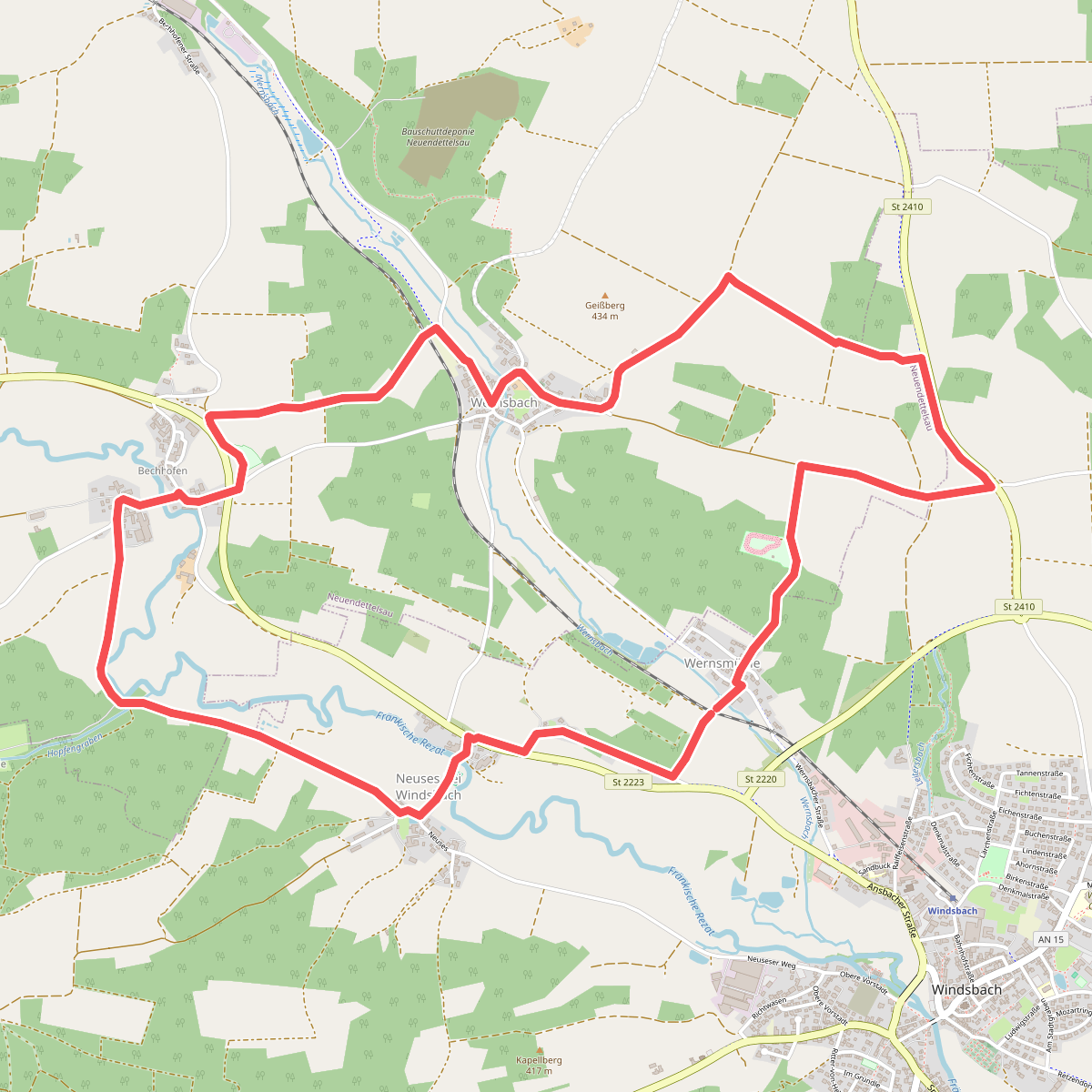 Neuendettelsauer Wanderweg Nr. 81