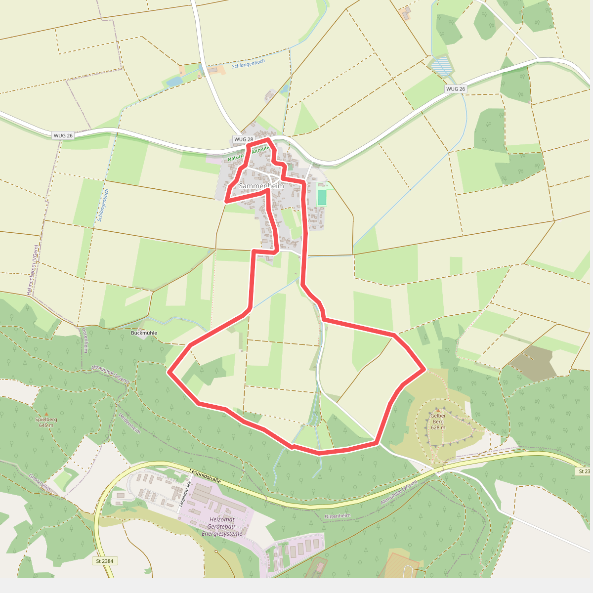 Streuobst-Erlebnis-Landschaft Sammenheim