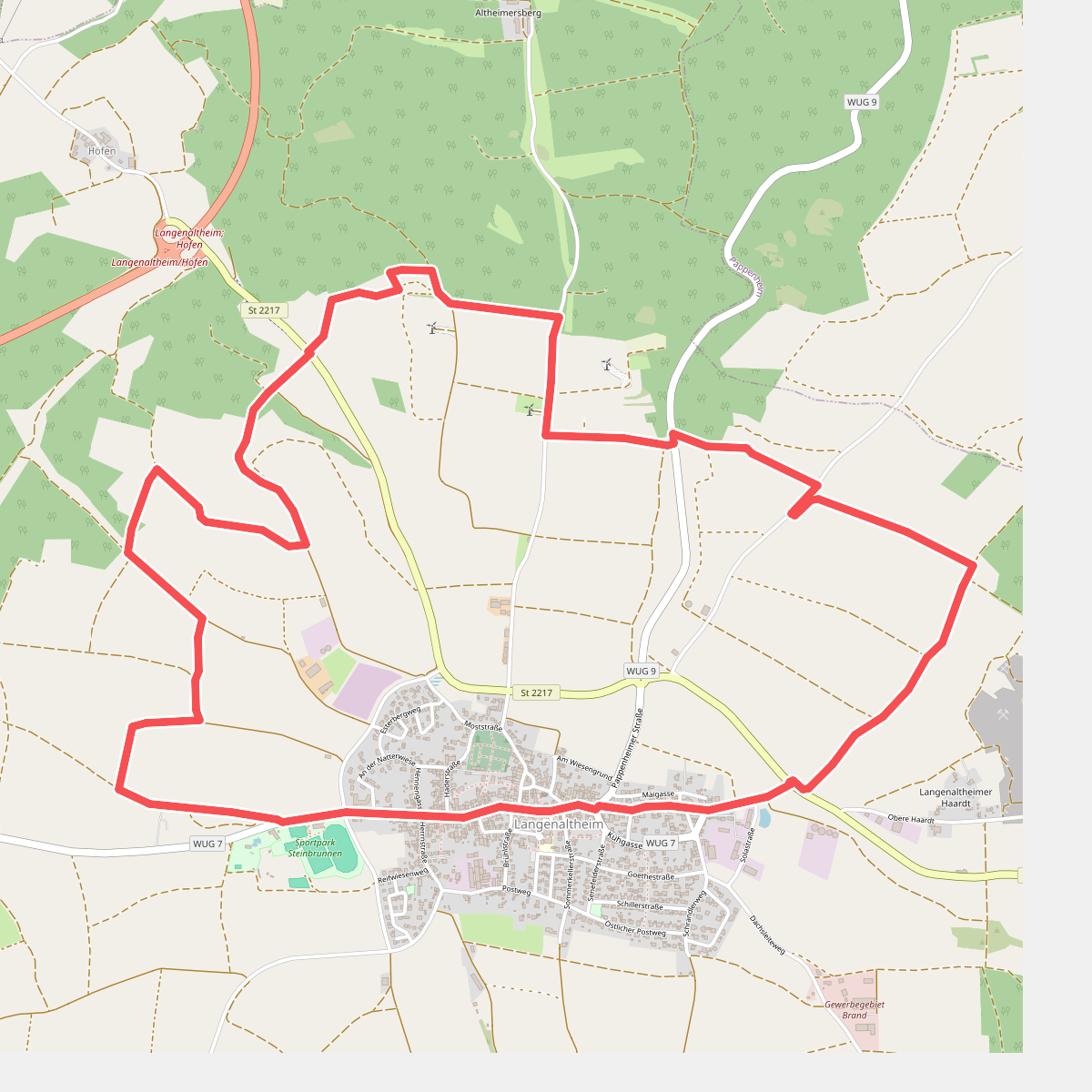 Rundwanderweg Langenaltheim 2
