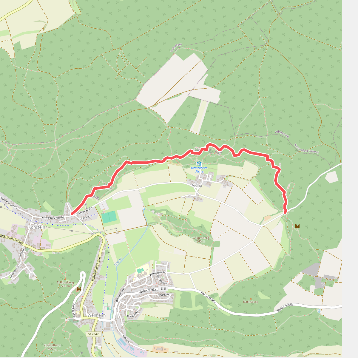 Felsensteig