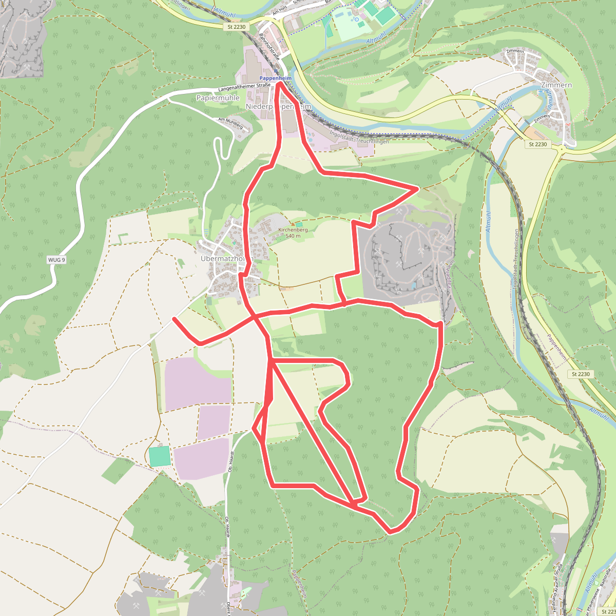 Ortswanderweg Pappenheim 10