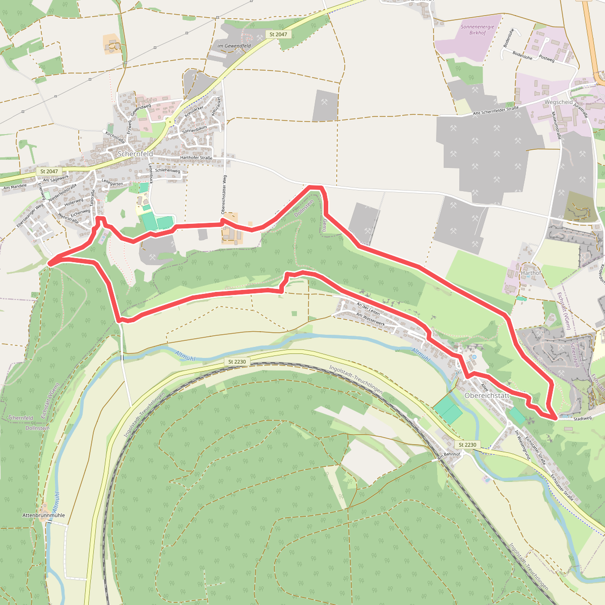 Naturlehrpfad Obereichstätt