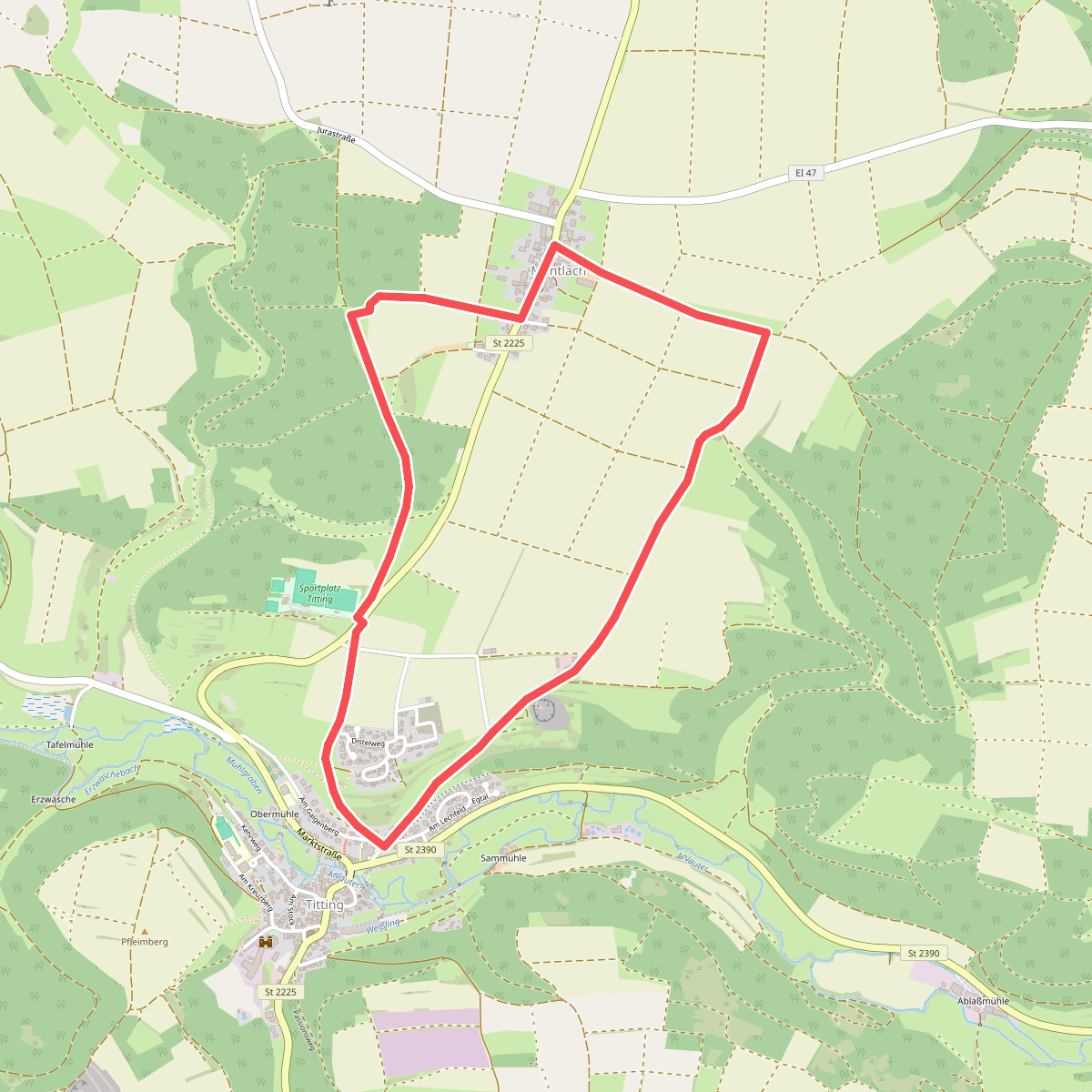 Fossilienweg