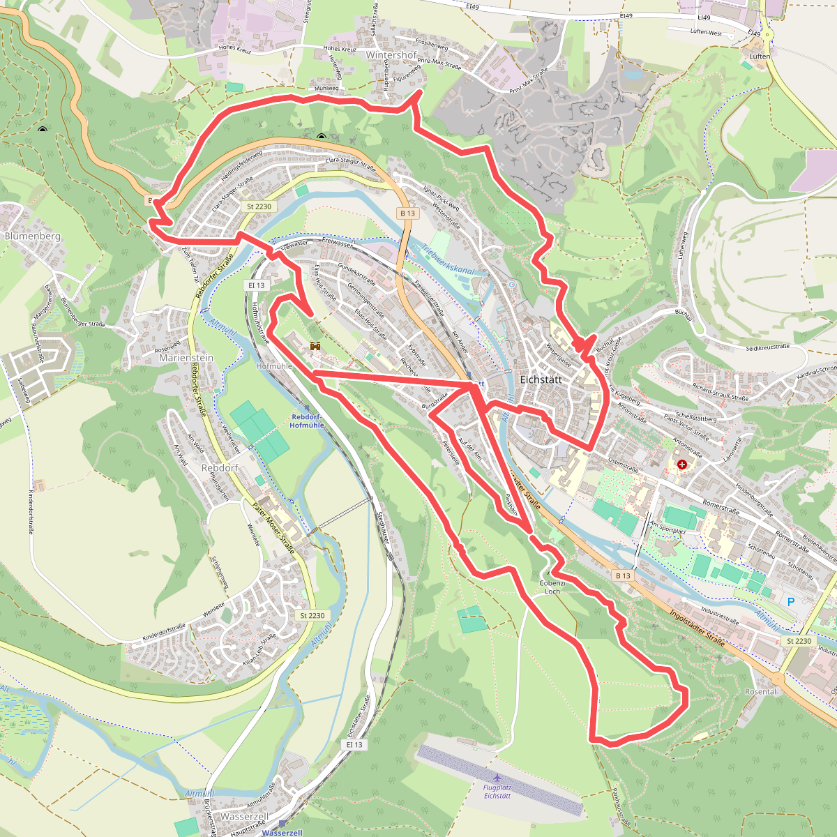 Rundwanderweg Eichstätt Nr. 7