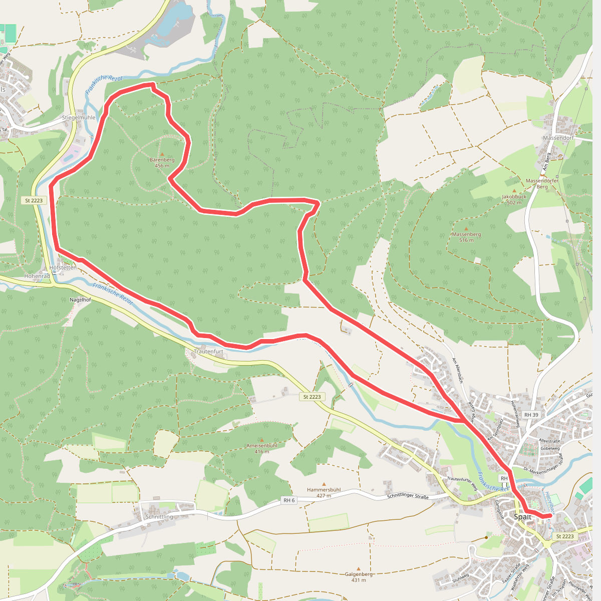20 Wanderung zur Bärenburg