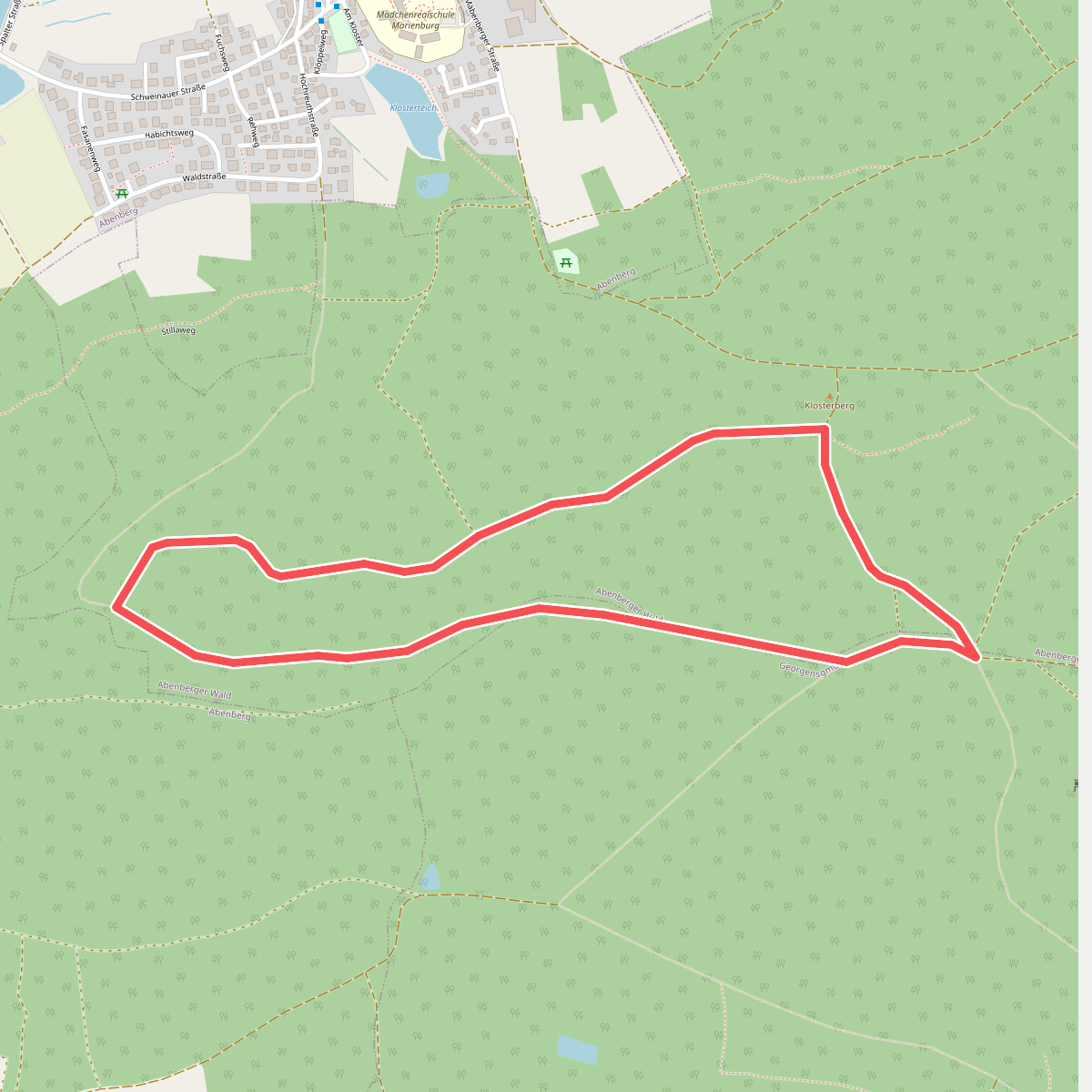 Rundwanderweg 1 Abenberg