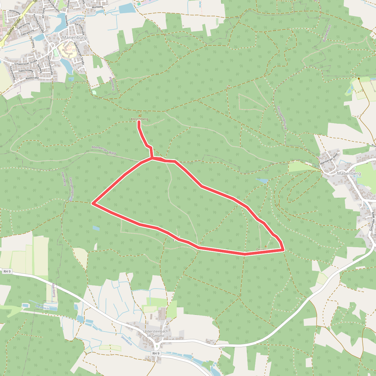 Rundwanderweg 2 Abenberg