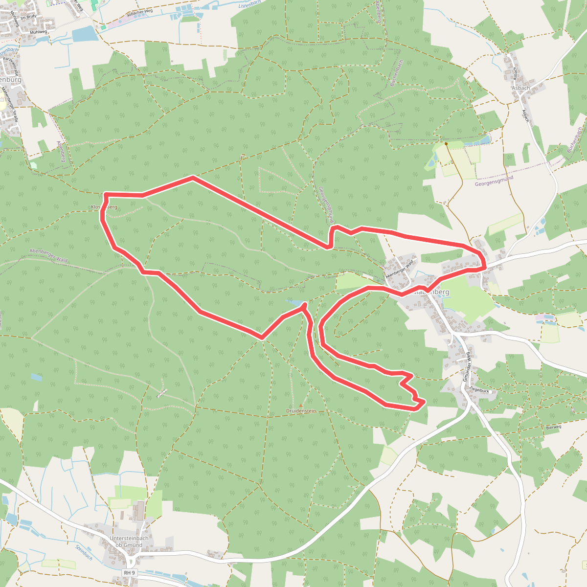 Rundwanderweg 3 Abenberg