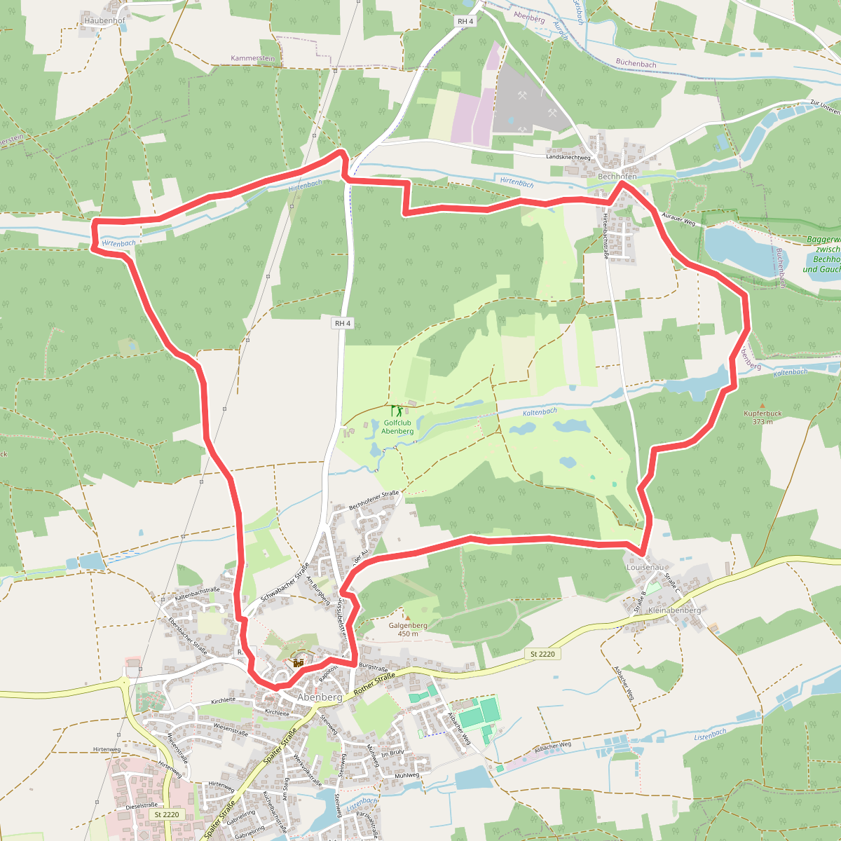 Rundwanderweg 6 Abenberg
