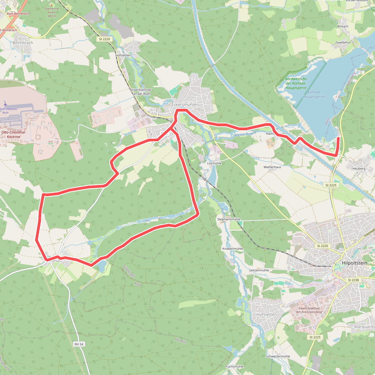 Rothsee Rundweg No.9