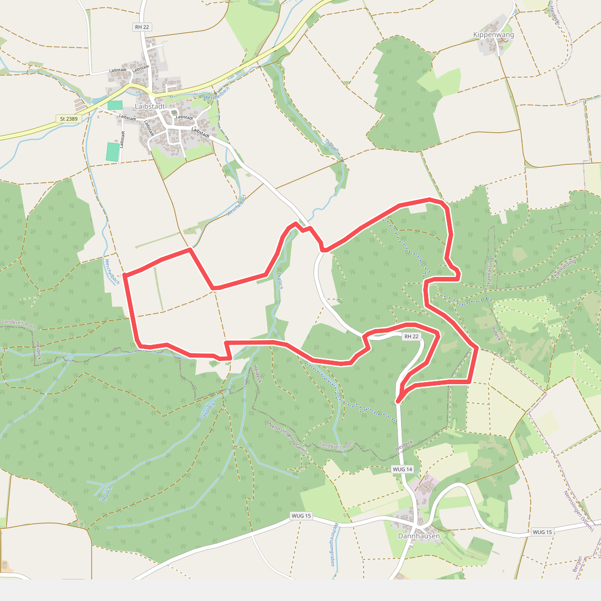 Heimatkundlicher-Wanderweg Heideck