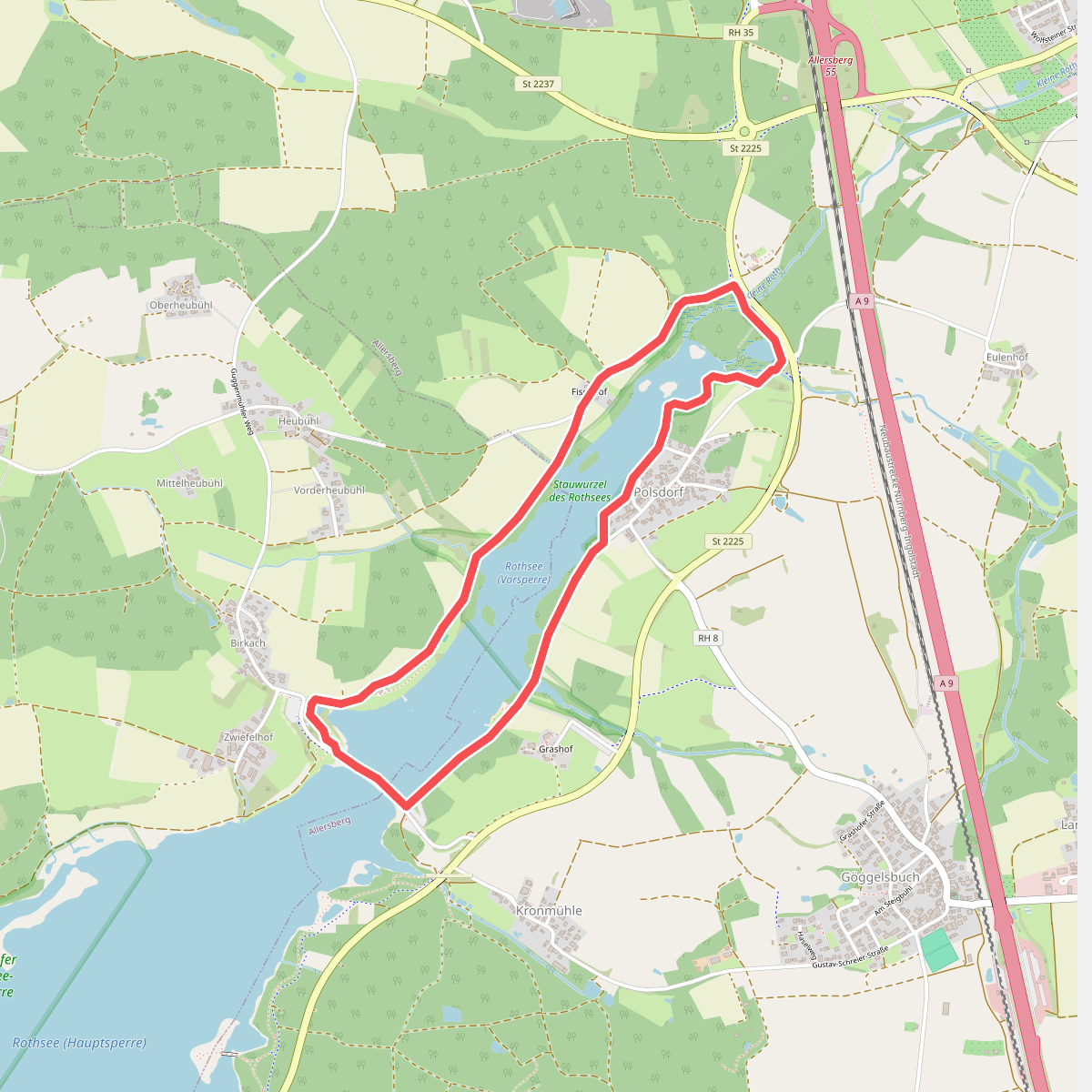 Rothsee Rundweg No.1