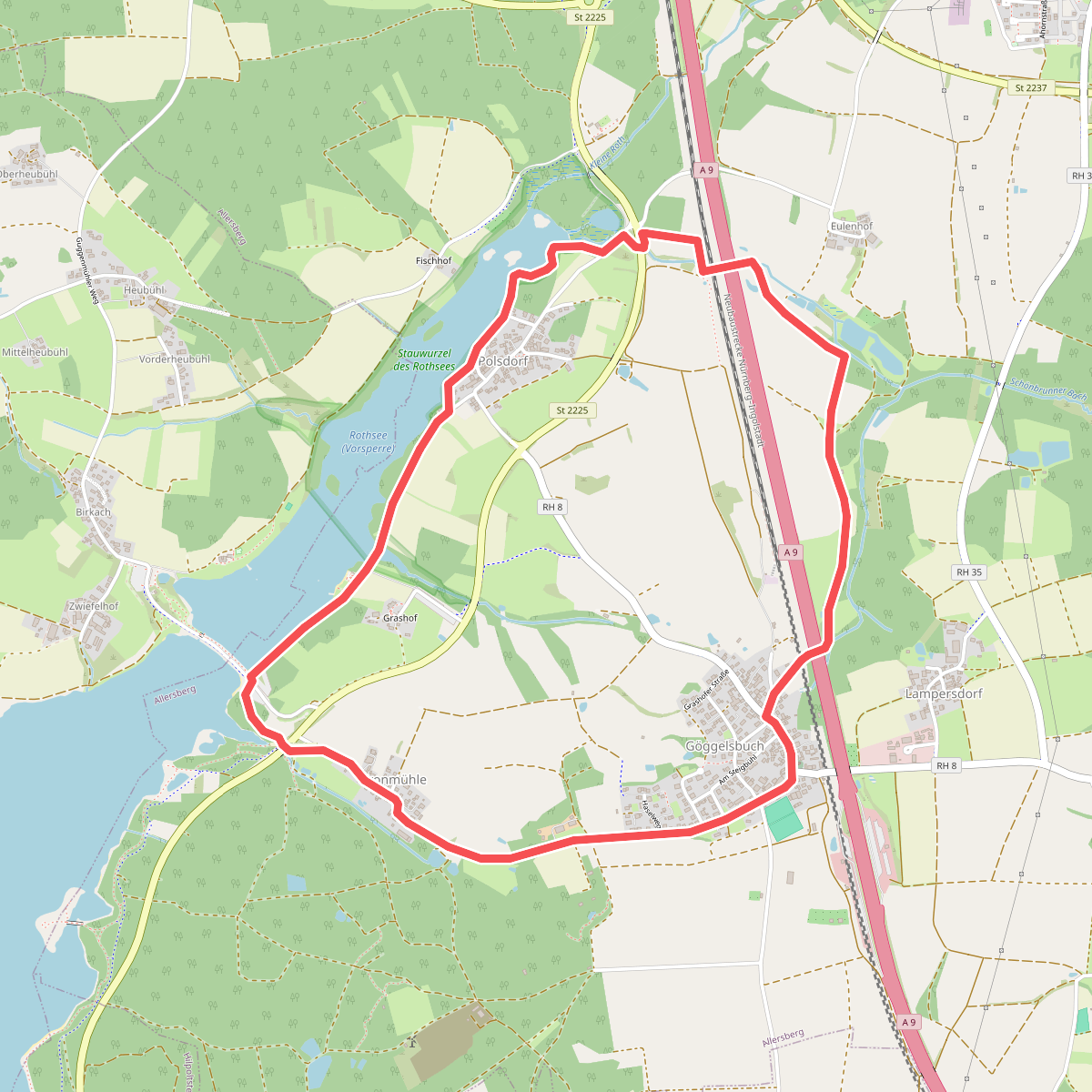 Rothsee Rundweg No.3