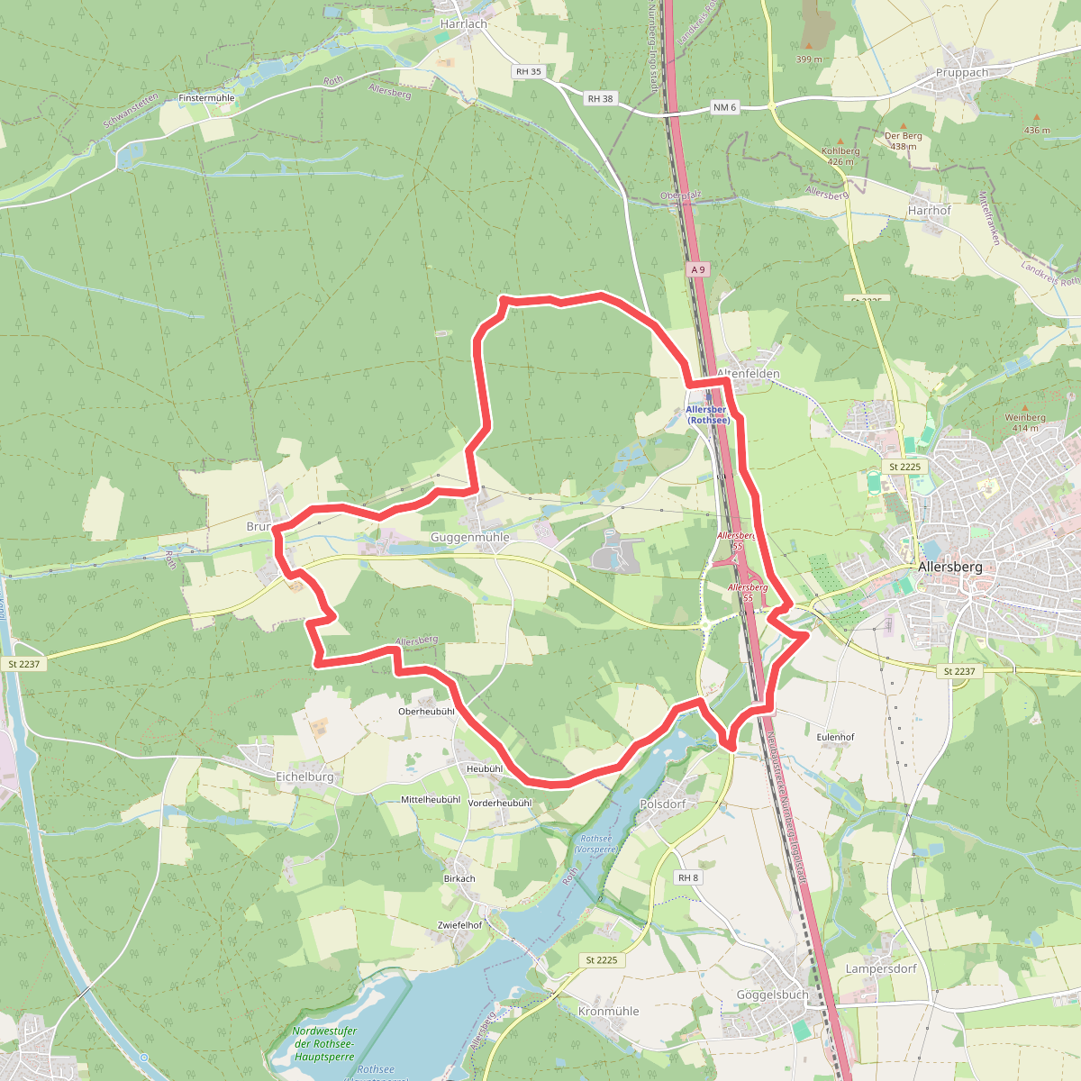 Rothsee Rundweg No.5
