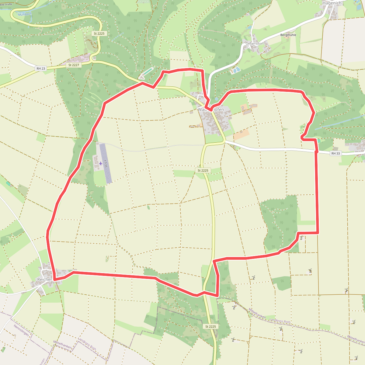Spaßwanderweg Rundweg 2