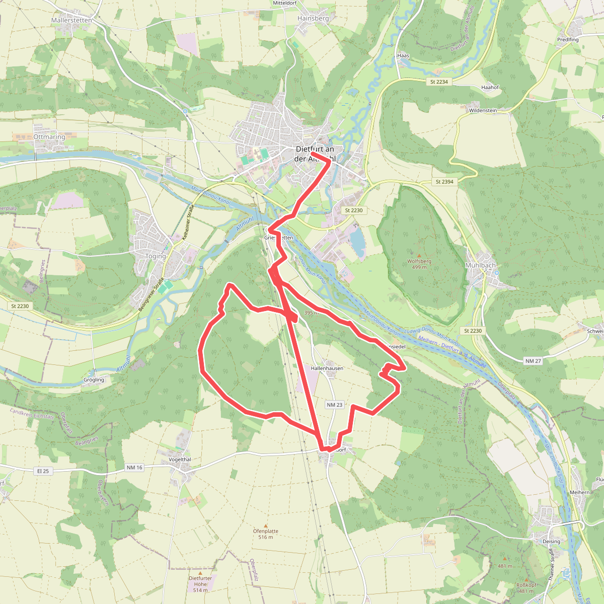 Altmühlbergweg
