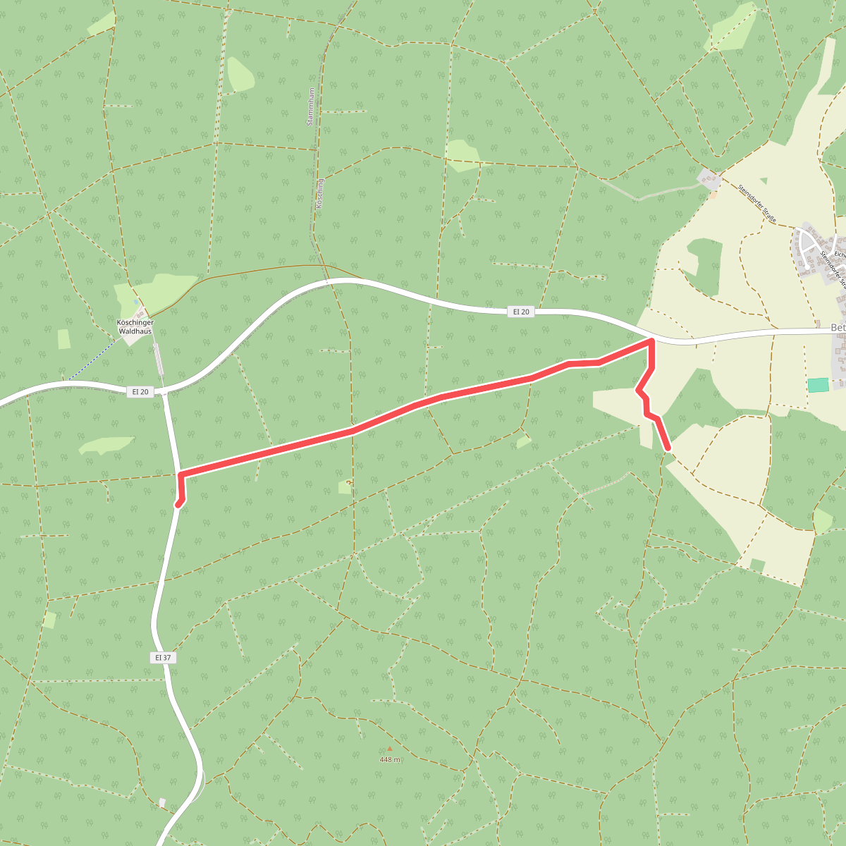 Rundweg Kösching P1