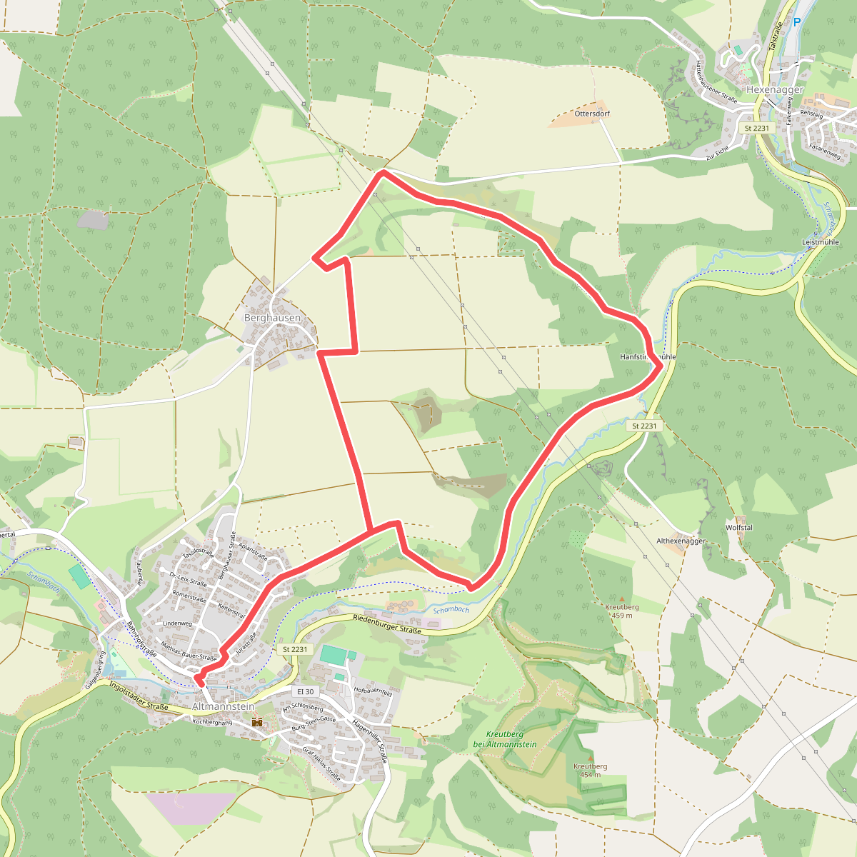 Altmannstein Rundweg 3