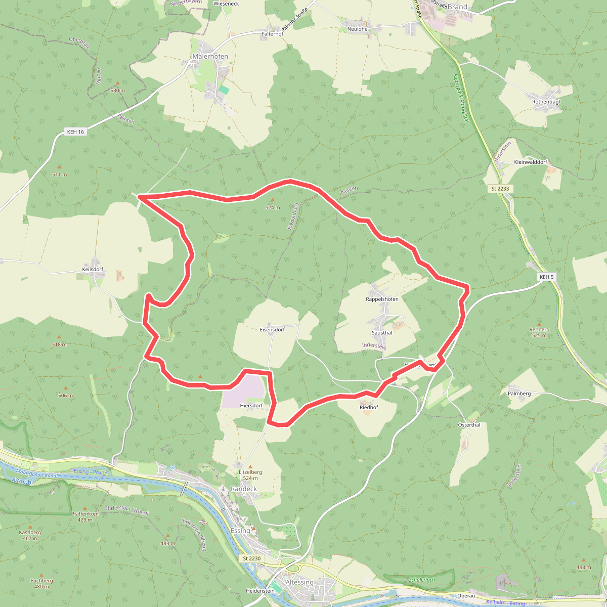 Rundweg Essing 19