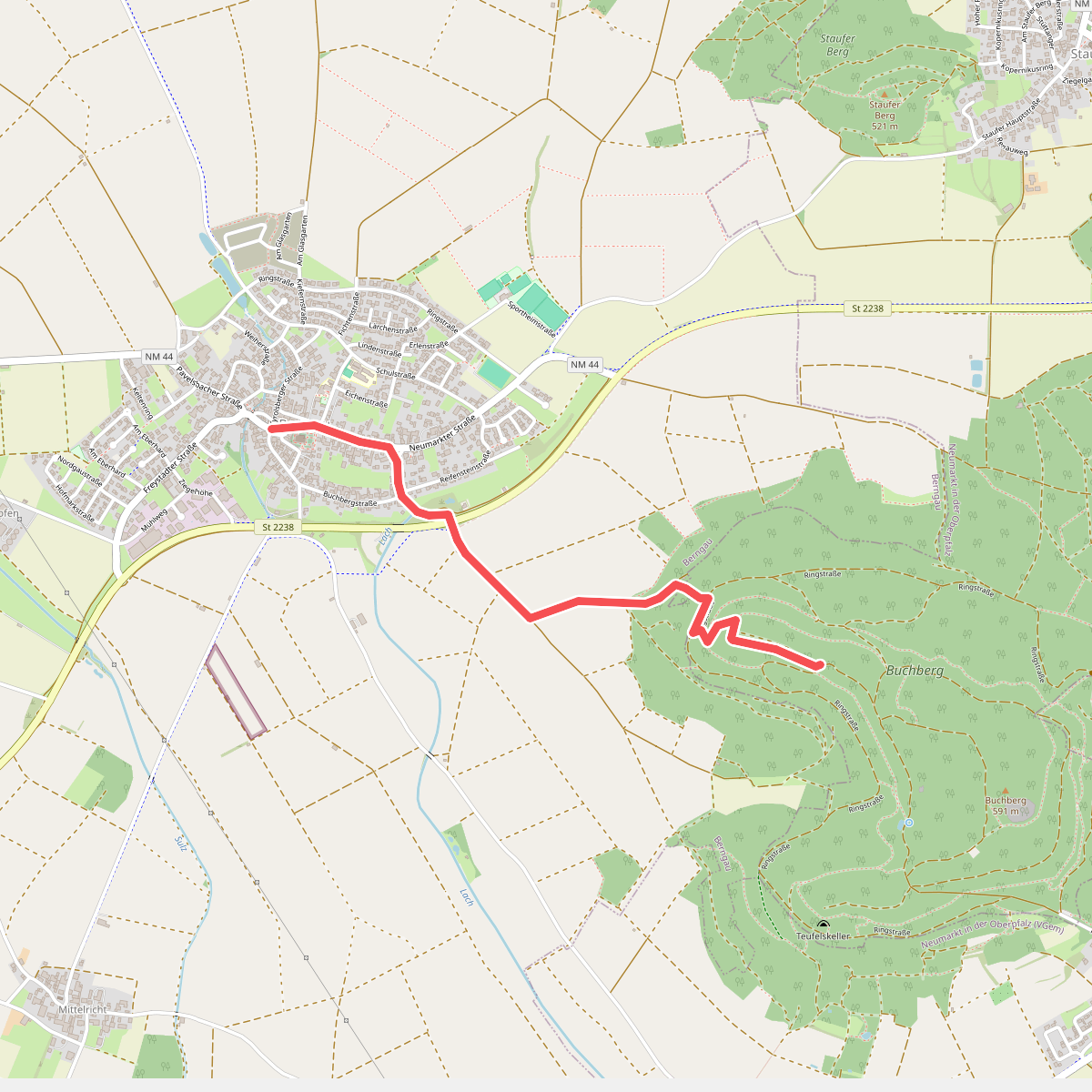 Berngauer Buchbergweg