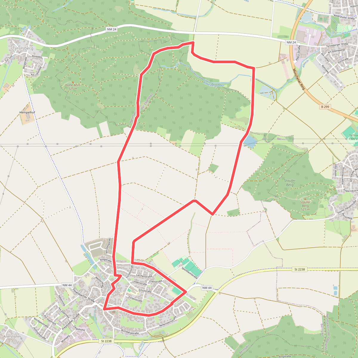 Berngauer Nordschlaufe