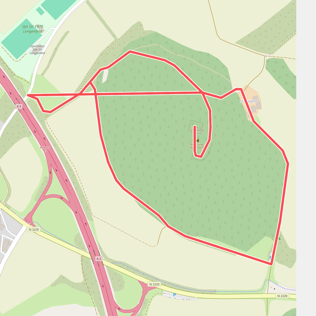 Rundweg um den Helfenberg