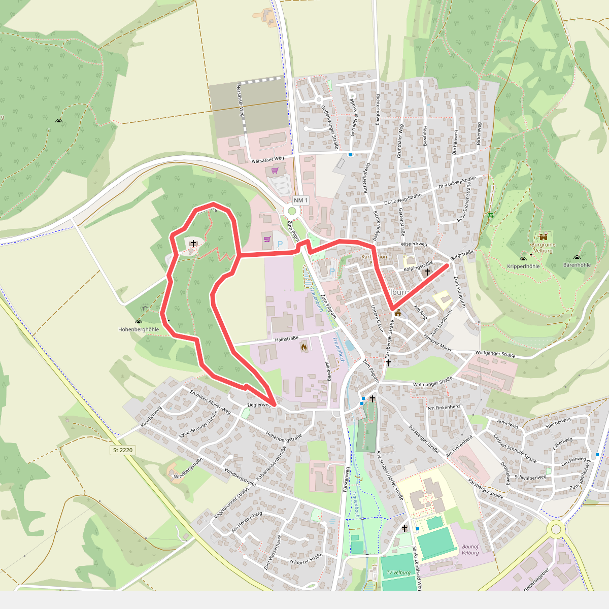 Rundweg um den Herz-Jesu-Berg
